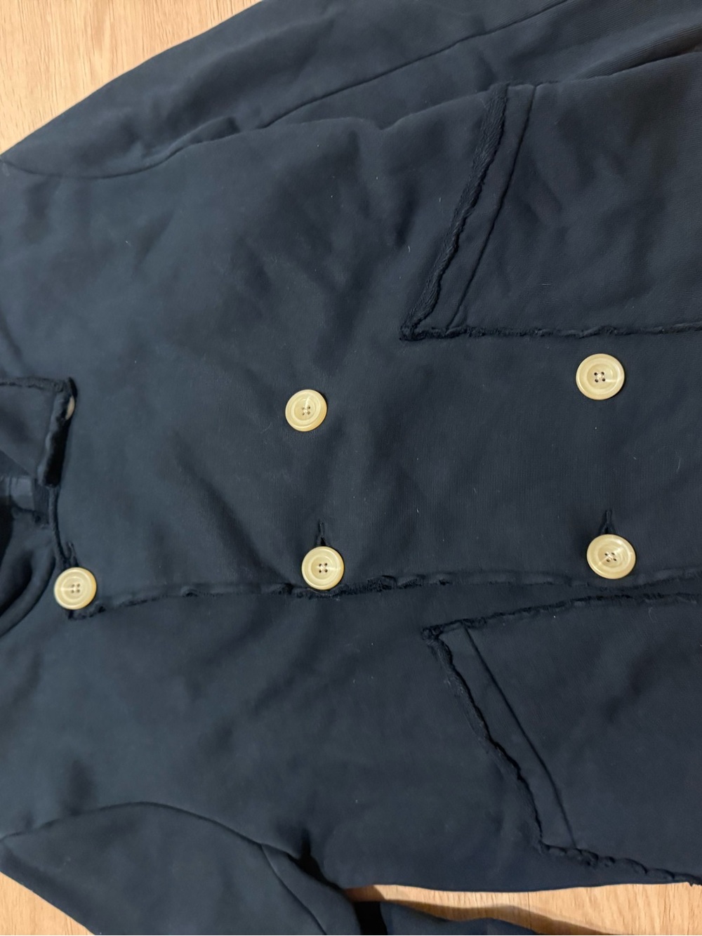 Frank and Eileen mini Belfast crop peacoat - Picture 4 of 9